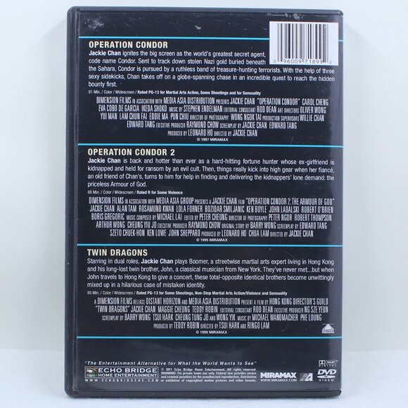 Jackie Chan 3 Film Collection on DVD - Picture 4 of 6